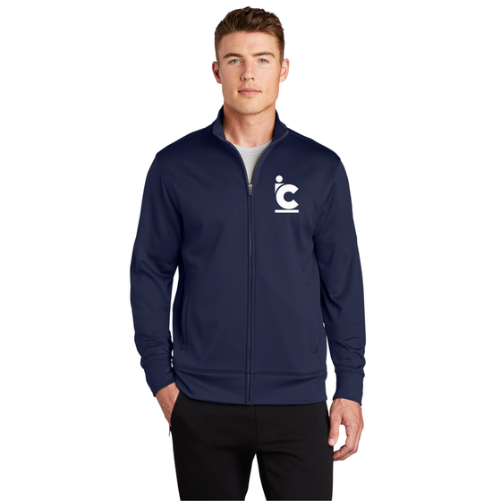 Men's IC Plain Logo Full Zip Jacket