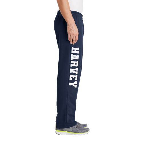 Harvey School Unisex Open Bottom Sweatpants