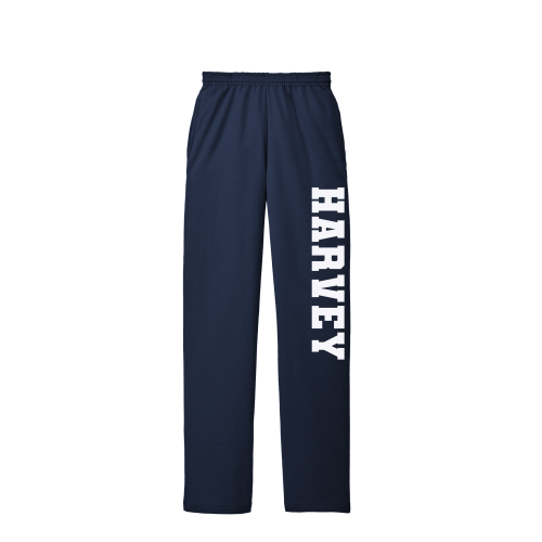 Harvey School Unisex Open Bottom Sweatpants