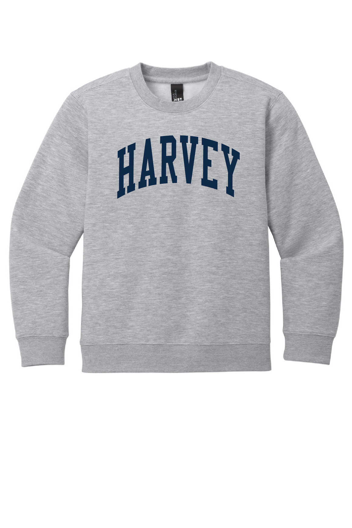 Harvey School Youth Pullover Crewneck Sweatshirt - Collegiate Arc