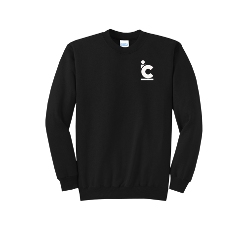 Unisex IC Plain Logo Crewneck Sweatshirt