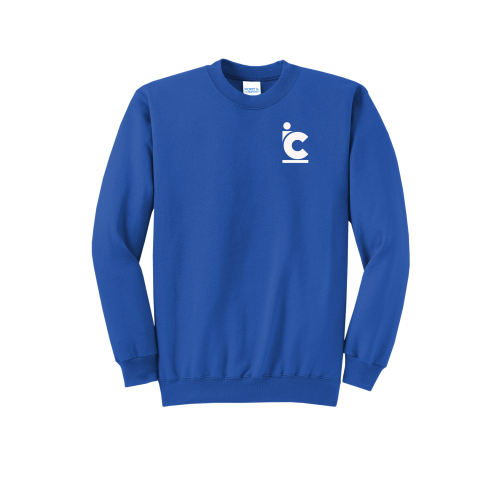 Unisex IC Plain Logo Crewneck Sweatshirt