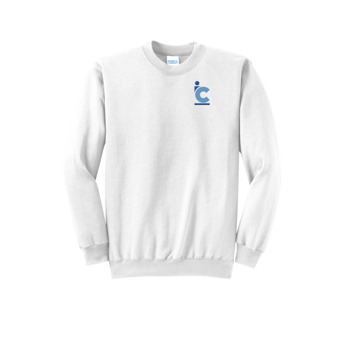 Unisex IC Plain Logo Crewneck Sweatshirt