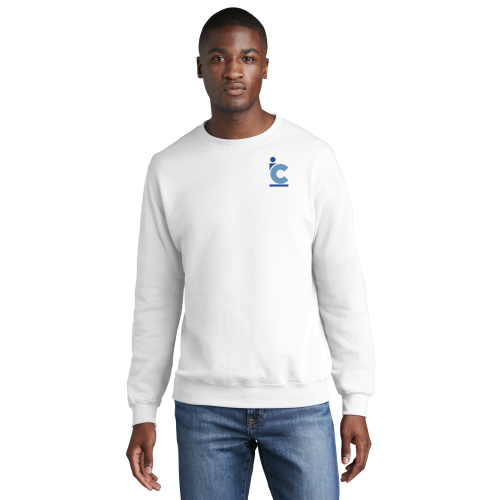 Unisex IC Plain Logo Crewneck Sweatshirt