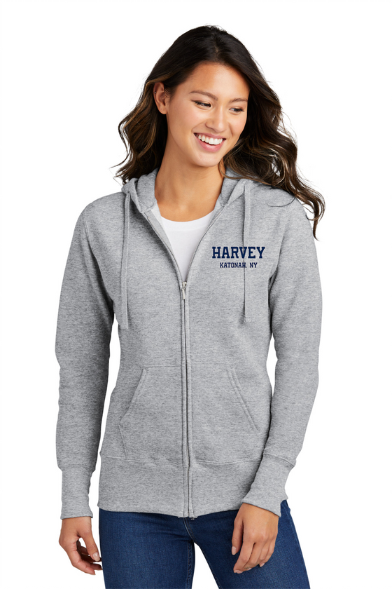 Harvey School Women's Full Zip Sweatshirt 2