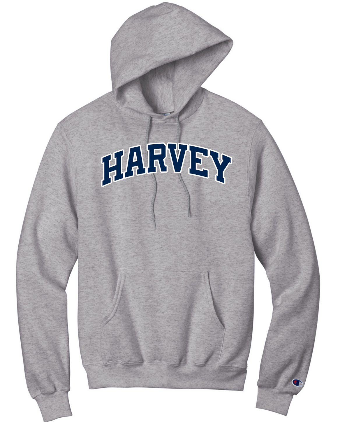 Harvey School Champion Vintage Applique Arc Logo Pullover Hoodie