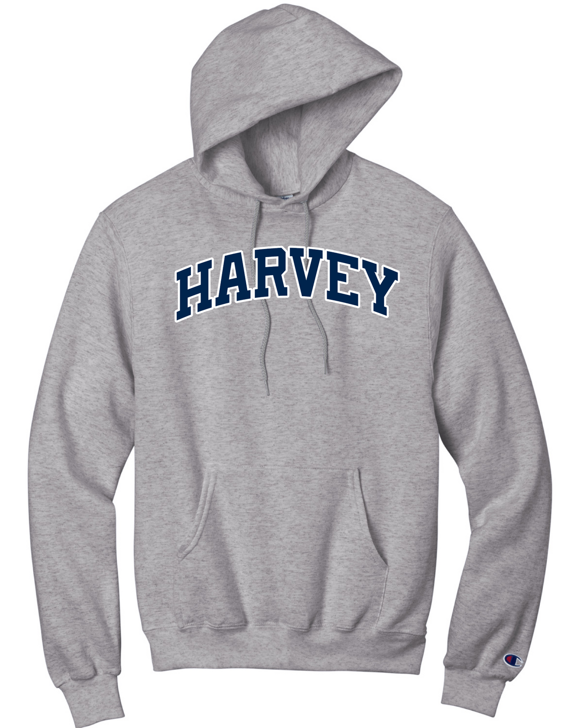 Harvey School Champion Applique Arc Logo Pullover Hoodie