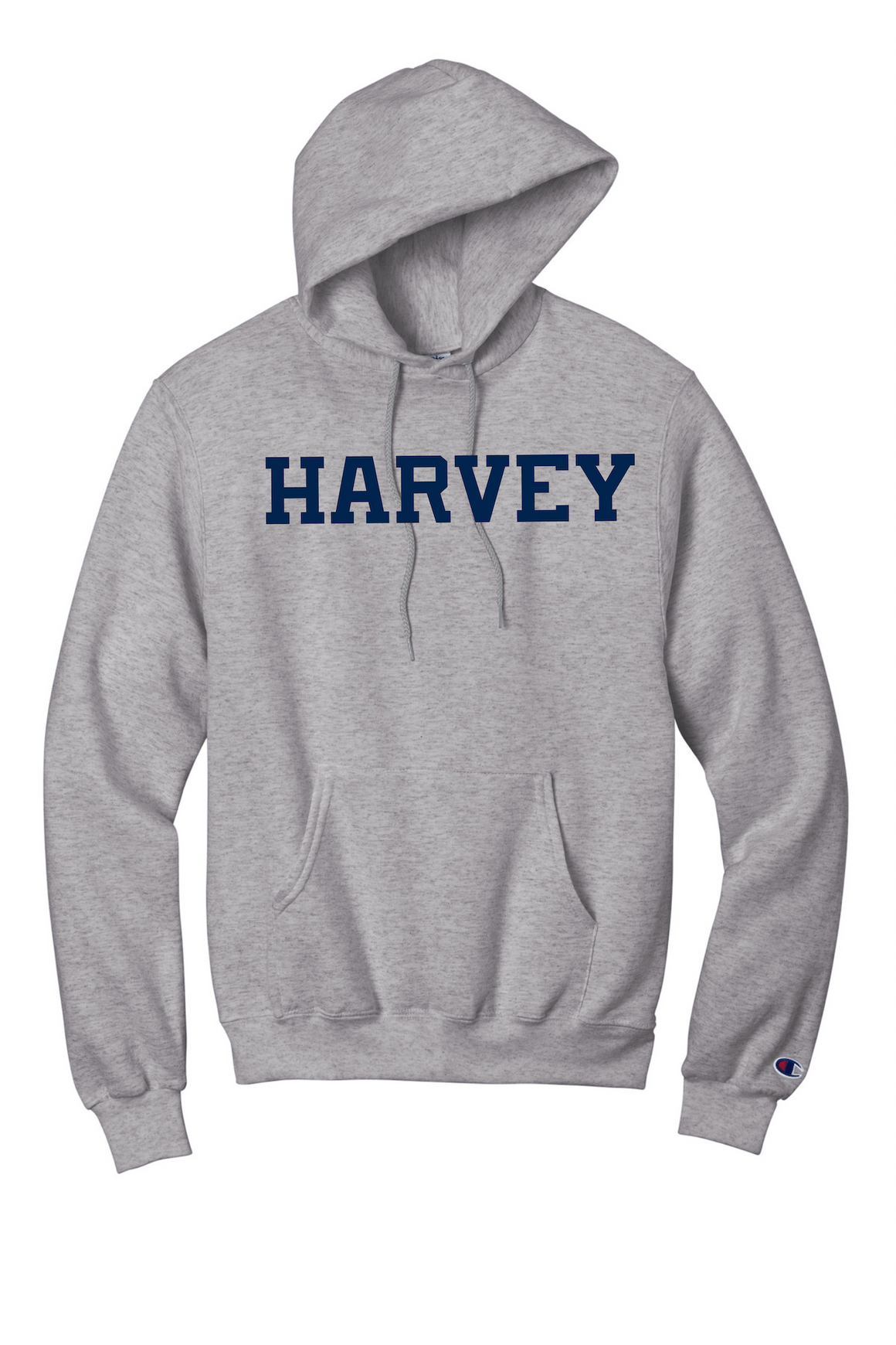 Harvey School Champion Straight Logo Pullover Hoodie