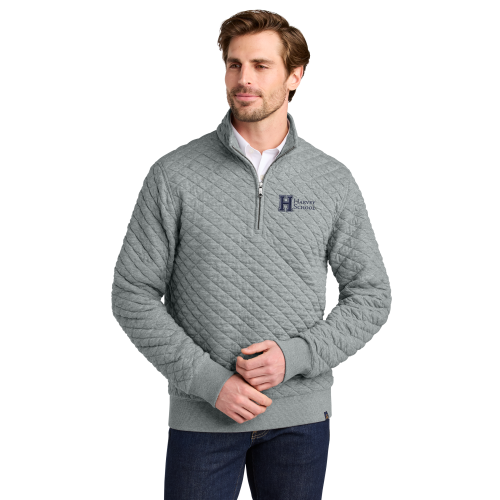 Harvey School Brooks Brothers® Diamond Quilt 1/4-Zip