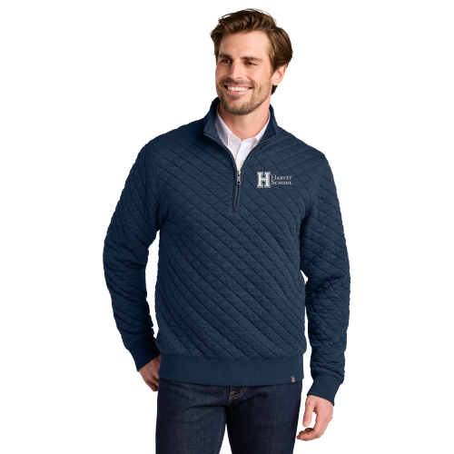 Harvey School Brooks Brothers® Diamond Quilt 1/4-Zip