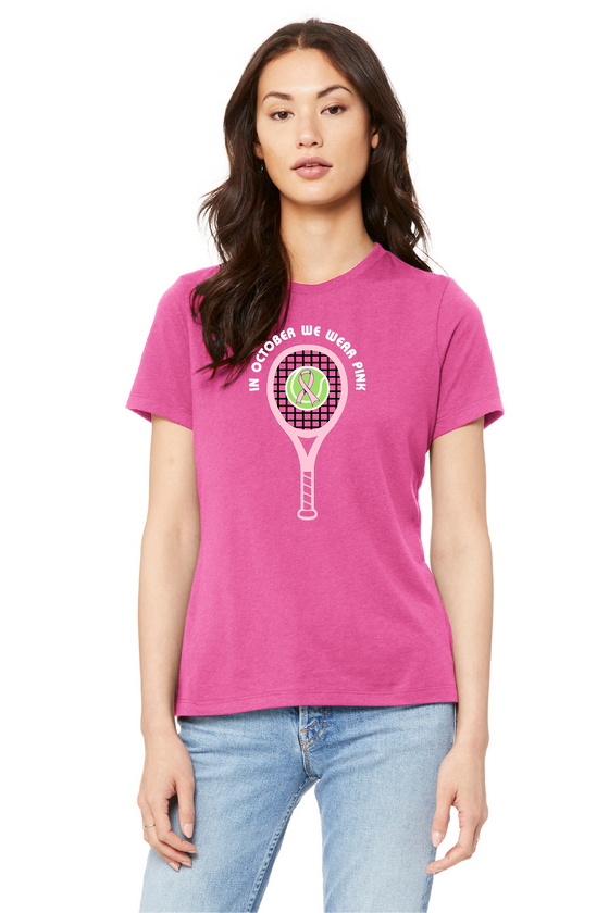 Women's Breast Cancer Awareness IC Tennis Tee