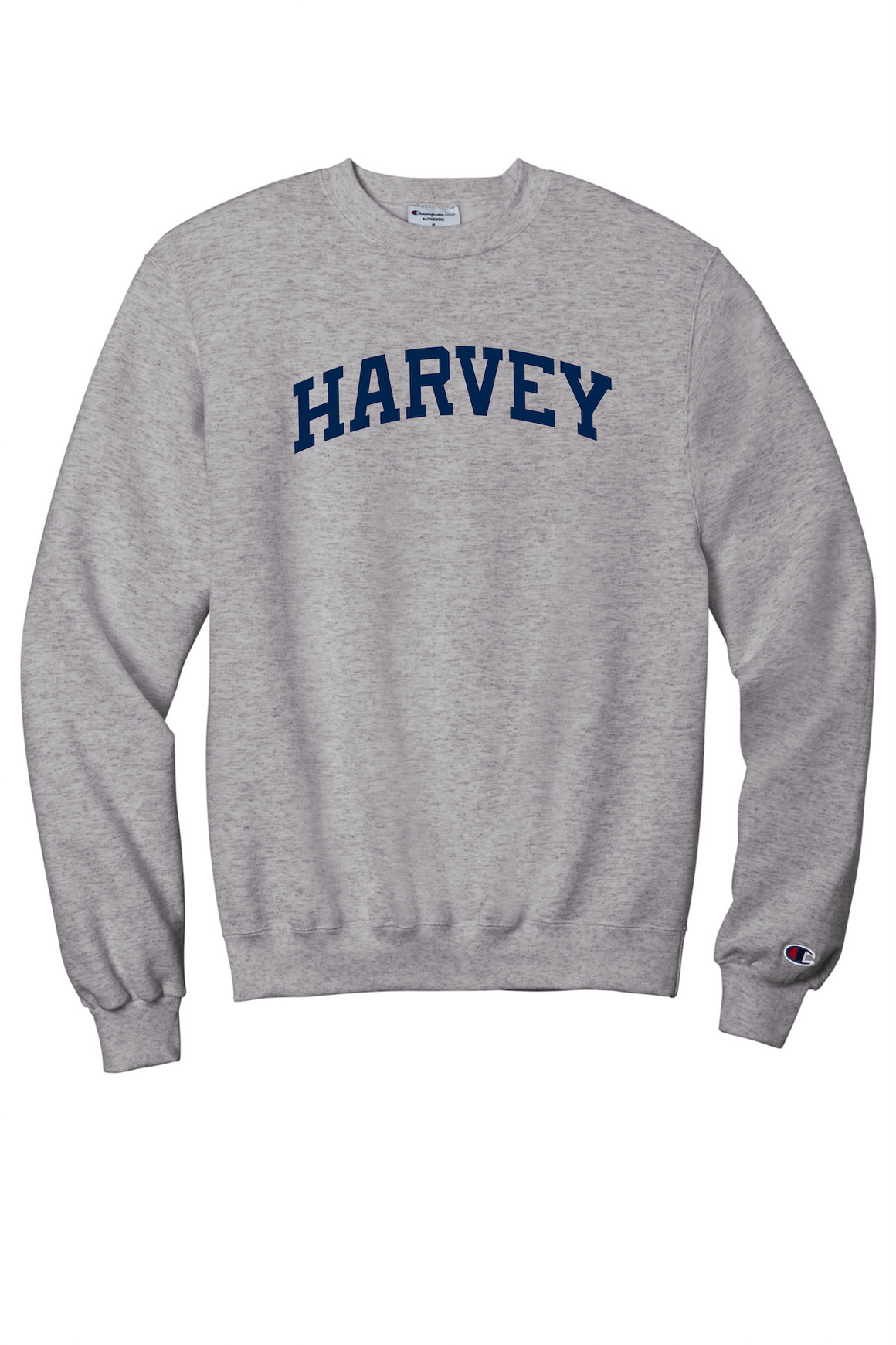 Harvey School Champion Arc Logo Crewneck Sweatshirt