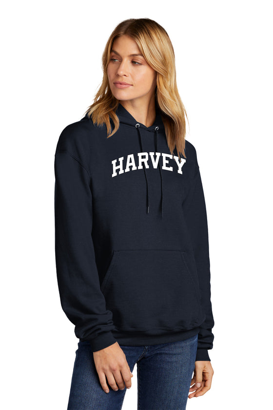Harvey School Champion Arc Logo Pullover Hoodie