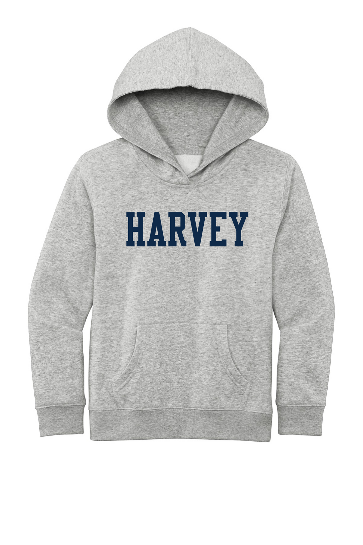 Harvey School Youth Pullover Hoodie Sweatshirt - Straight Collegiate
