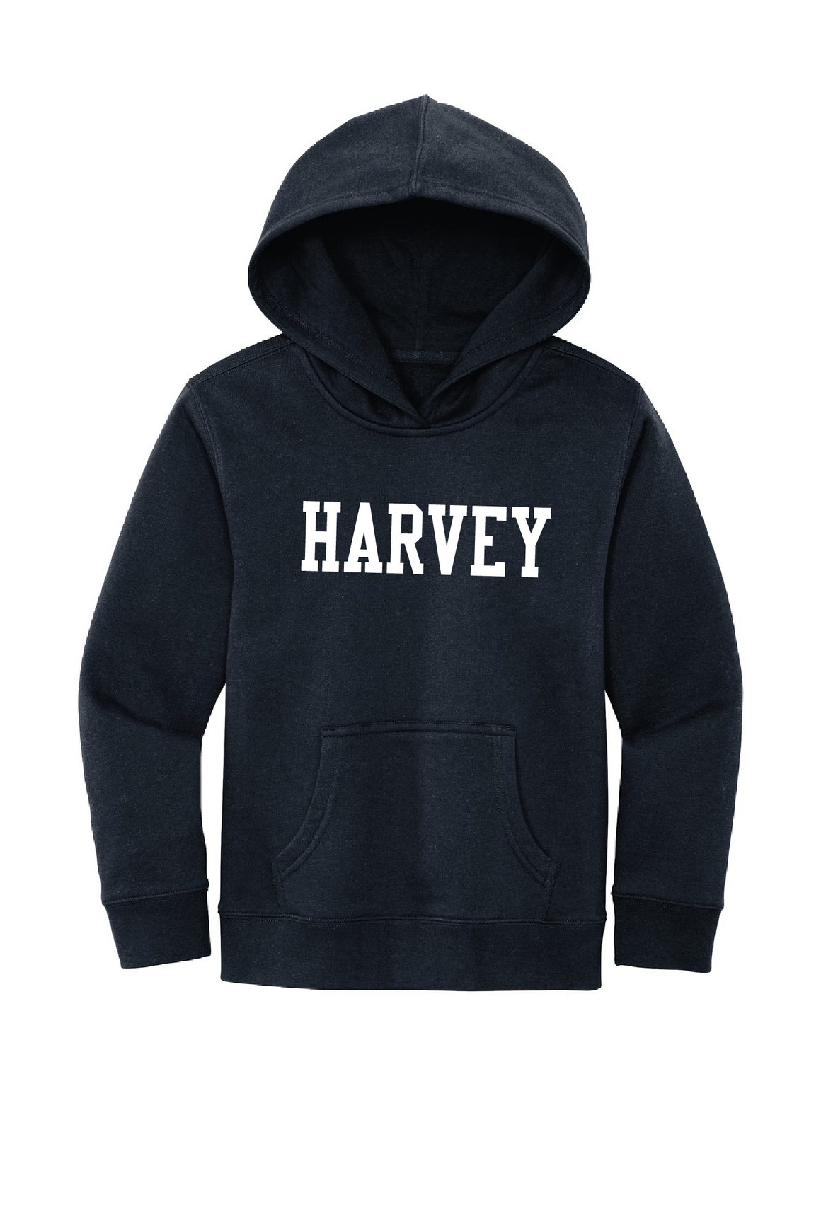 Harvey School Youth Pullover Hoodie Sweatshirt - Straight Collegiate