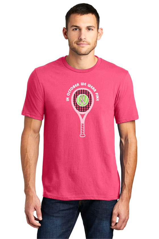 Unisex Fit Breast Cancer Awareness IC Tennis Tee