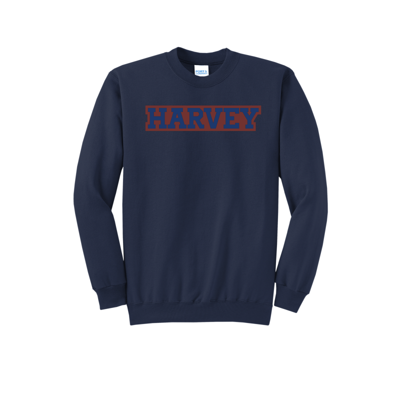 Harvey School Vintage Appliqué Crewneck Sweatshirt 2