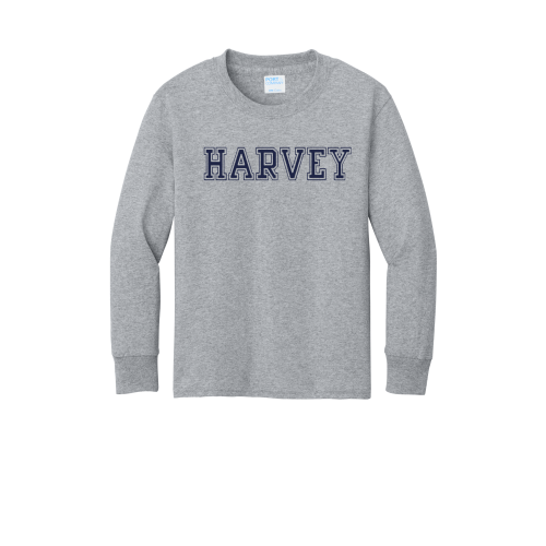 Harvey School Youth Long Sleeve Tee T-Shirt 2
