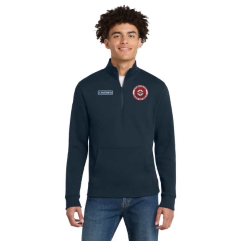 EC-SAR Eckerd College 1/4 Zip Pullover Pocket Sweatshirt