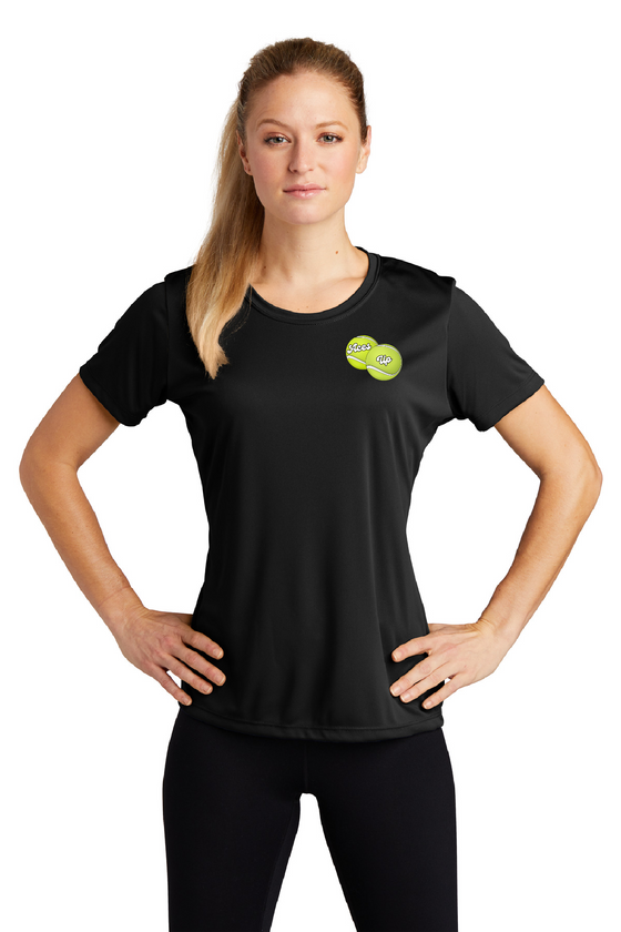 Aces Up Scoop Neck Wicking Tee