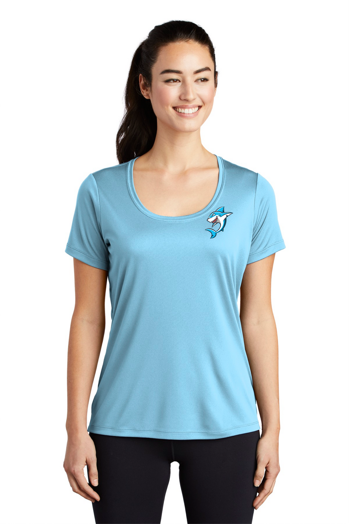 Women’s Team Wicking Crew Neck Tee