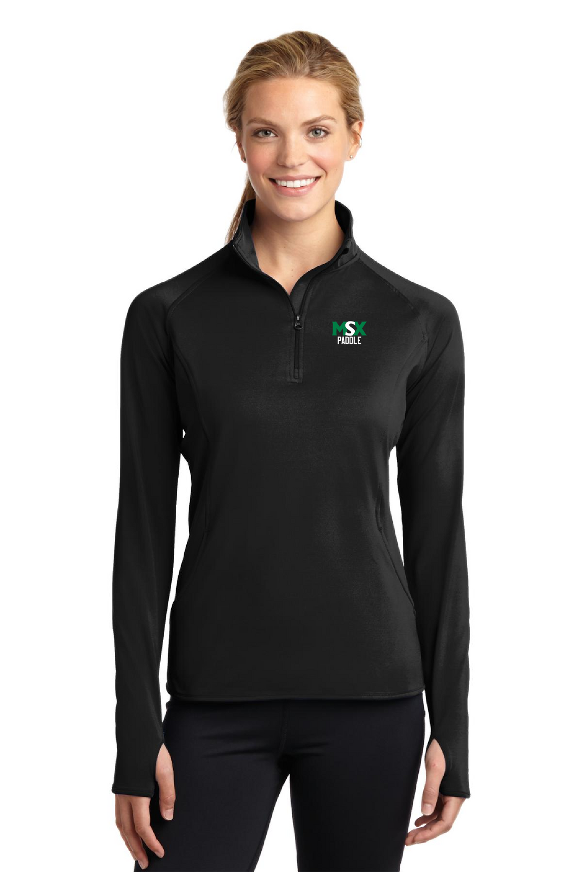 MSX Club Women's Quarter Zip Pullover Jacket