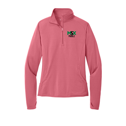 MSX Club Women's Quarter Zip Pullover Jacket