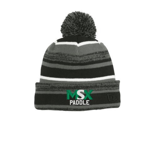 MSX Club Striped Knit Cap