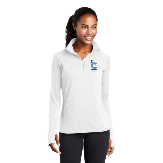 Women's IC Tennis Quarter Zip Pullover Sports Jacket
