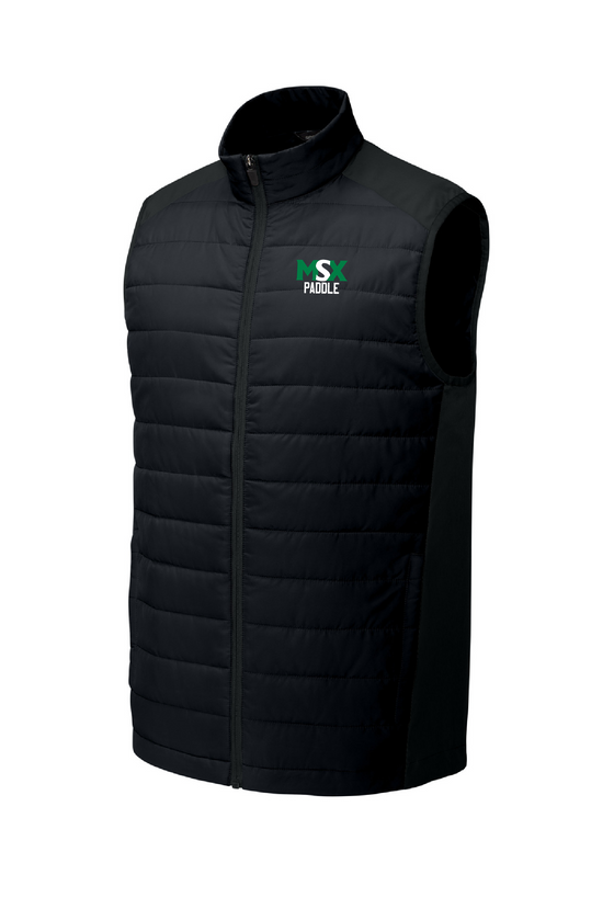 MSX Club Men's Padded Hybrid Puffer Vest