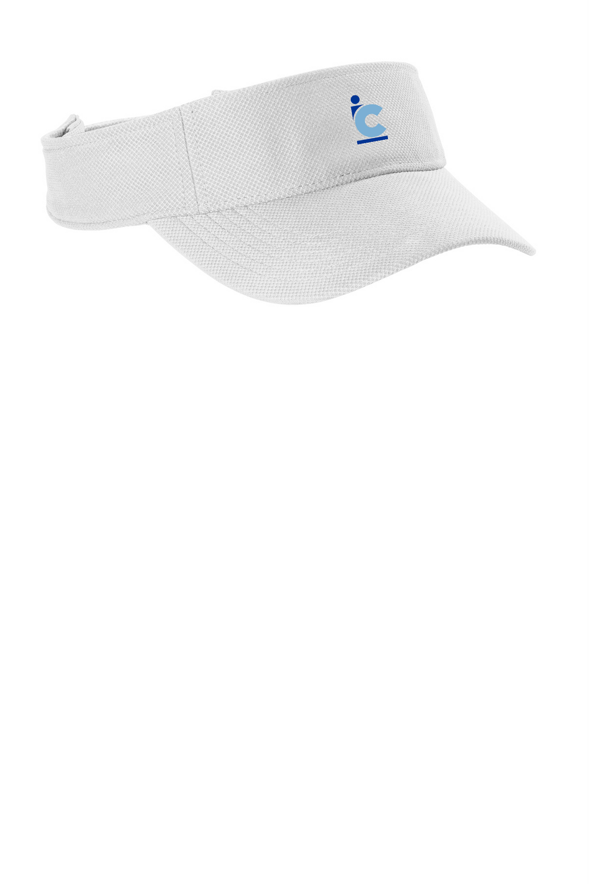 Women's IC Tennis White Visor