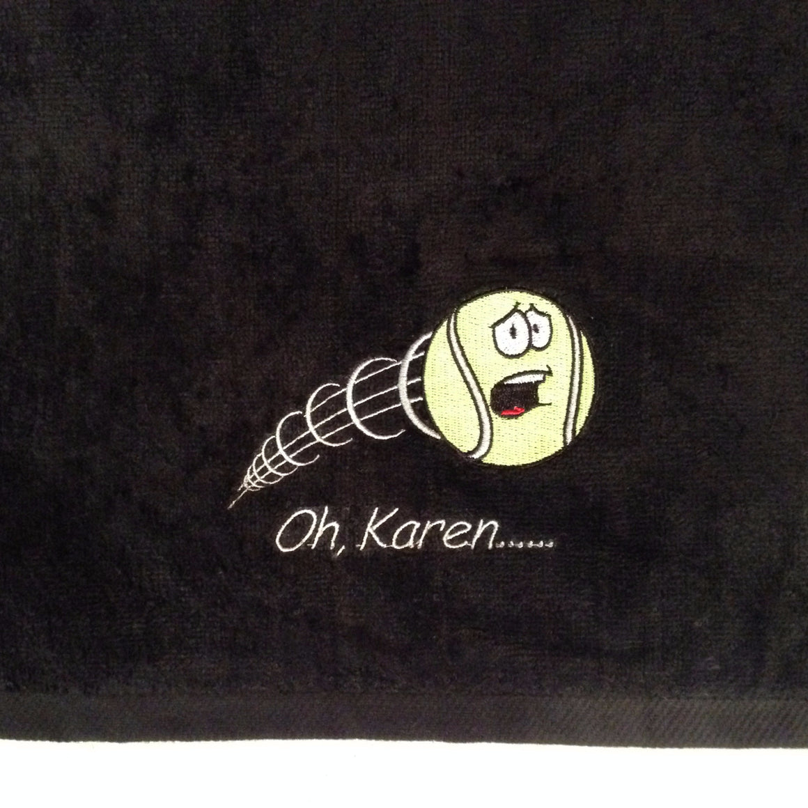 Screaming Tennis Ball Sports Sweat Towel