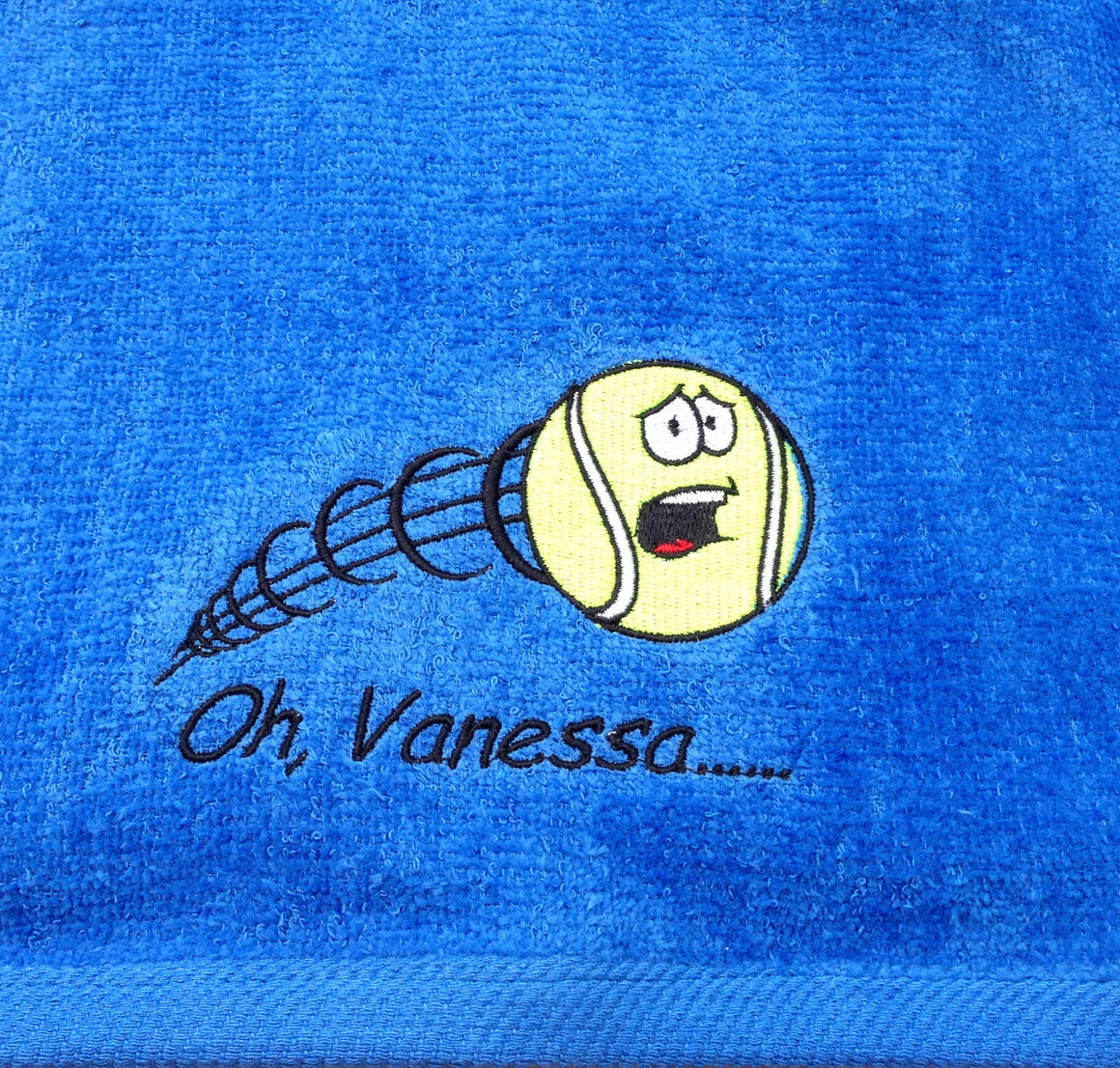 Screaming Tennis Ball Sports Sweat Towel