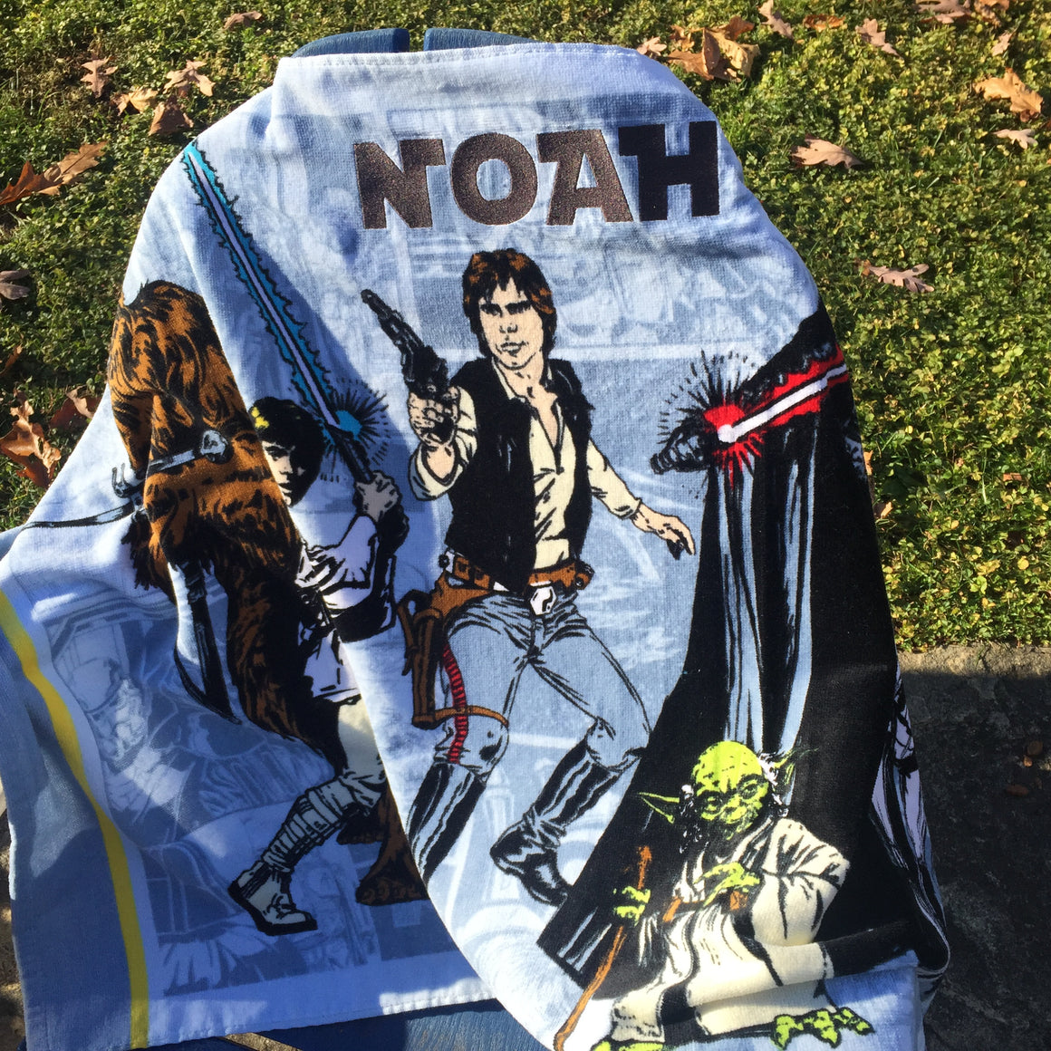 Star Wars Beach Towel Monogrammed Personalized