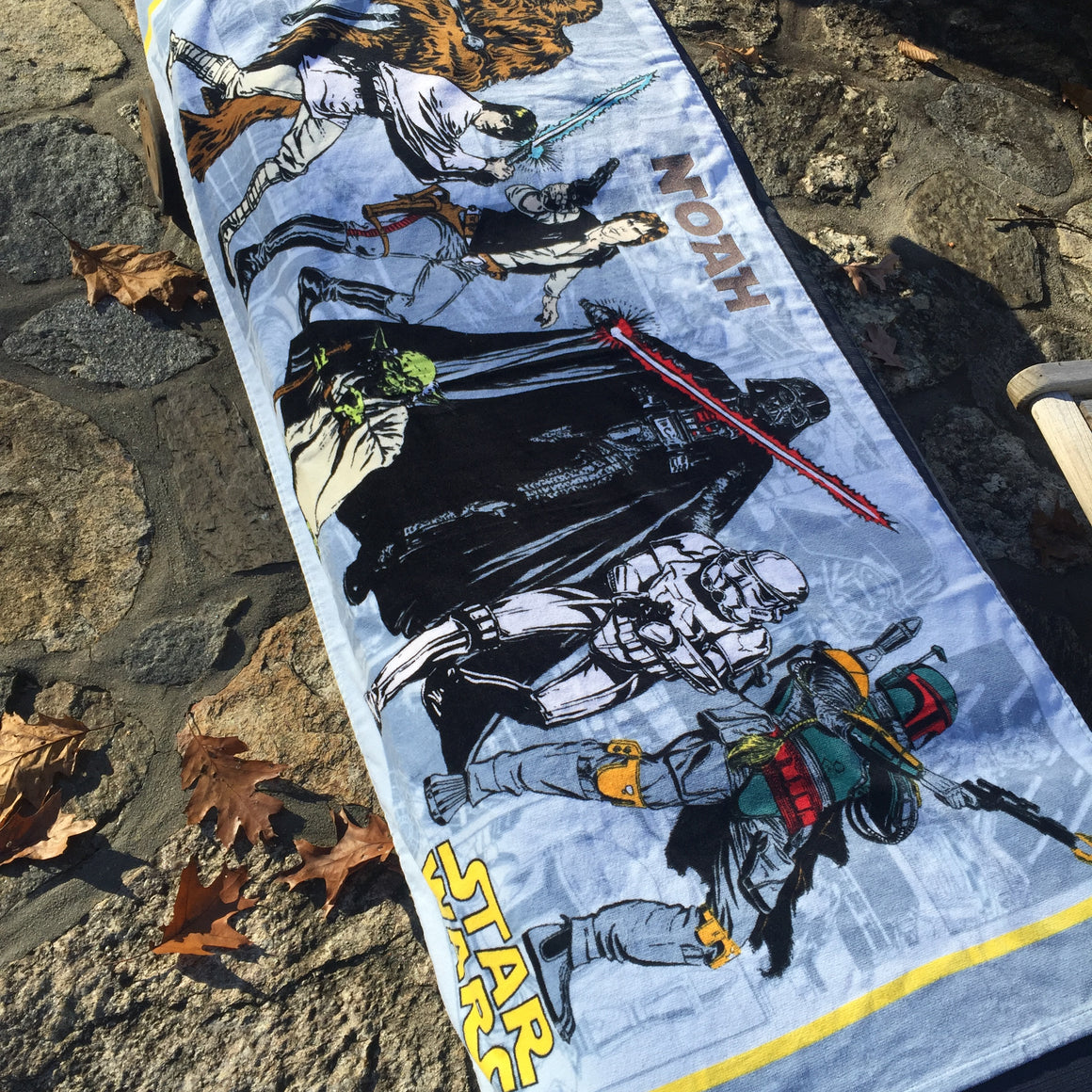 Star Wars Beach Towel Monogrammed Personalized