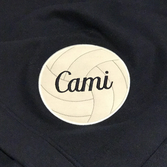 Volleyball Sweatshirt Fleece Stadium Blanket