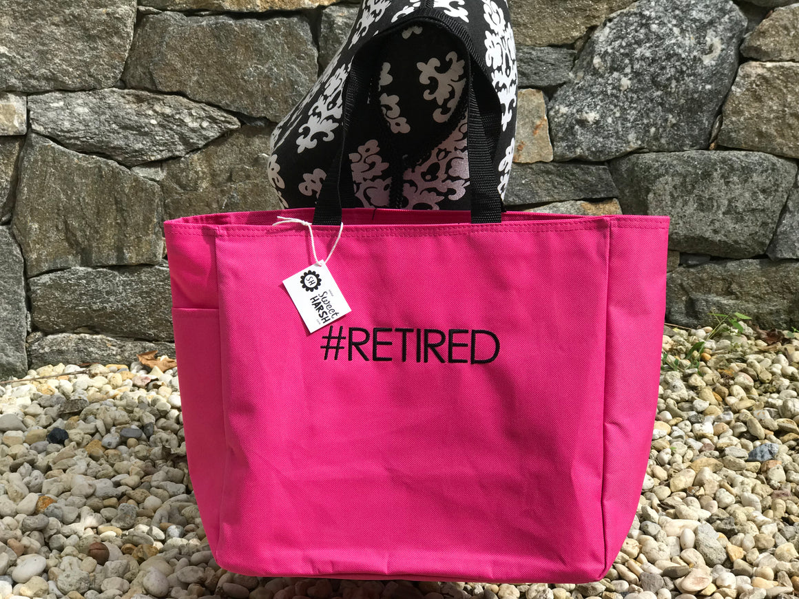 #RETIRED Retirement Tote Bag