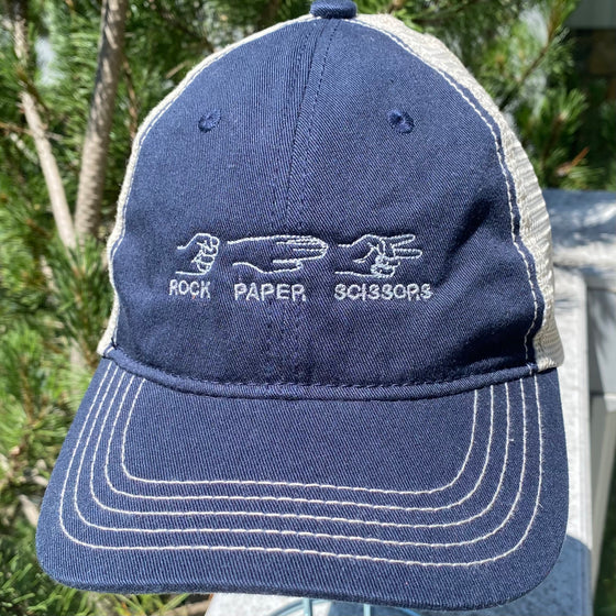 Rock, Paper, Scissors Ball Cap Hat