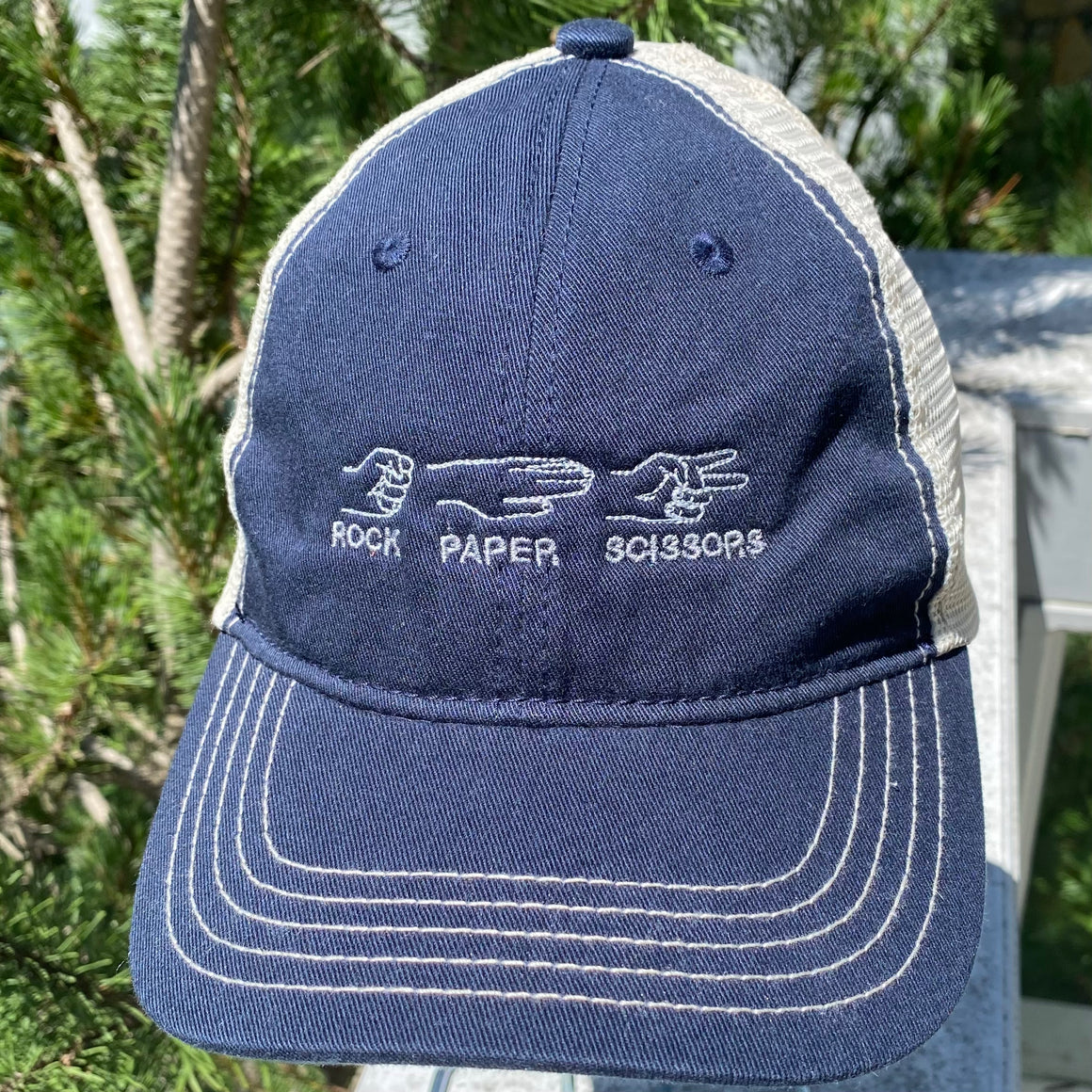 Rock, Paper, Scissors Ball Cap Hat