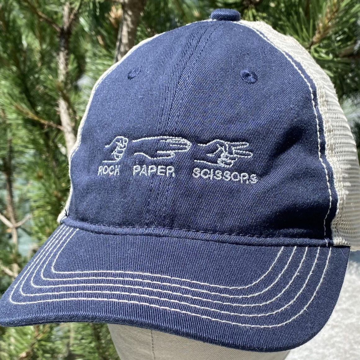 Rock, Paper, Scissors Ball Cap Hat
