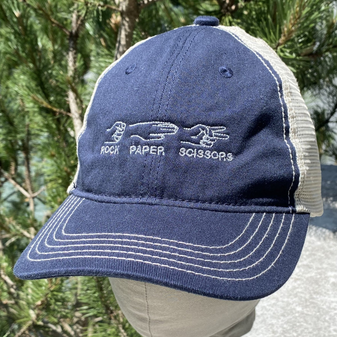 Rock, Paper, Scissors Ball Cap Hat