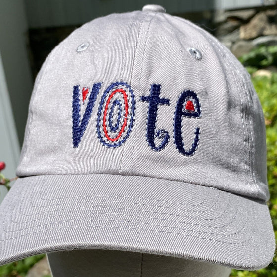 VOTE Embroidered Ball Cap Hat