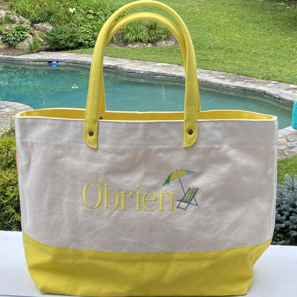Personalized Boat Tote Bag