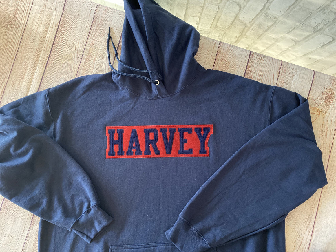 Harvey School Vintage Appliqué Crewneck Sweatshirt 2