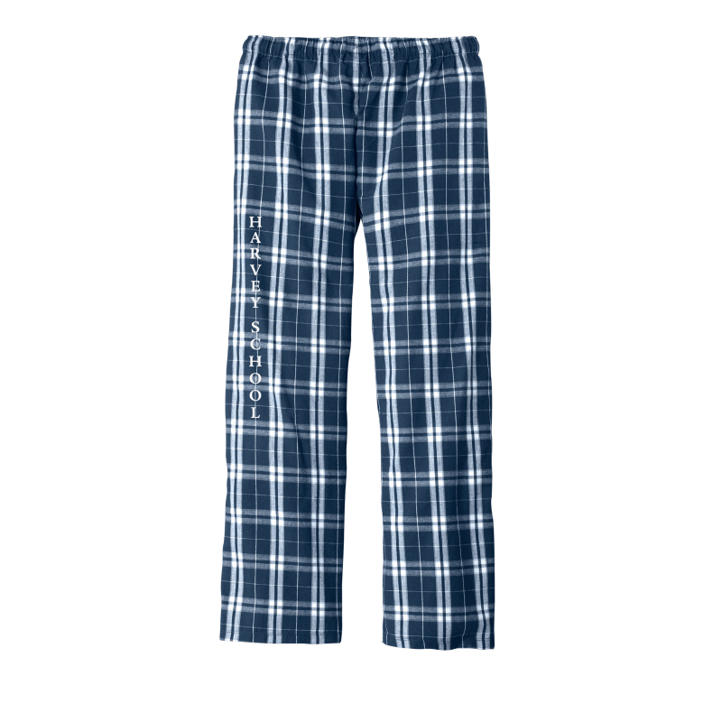 Harvey School Unisex Flannel Plaid PJ Pants