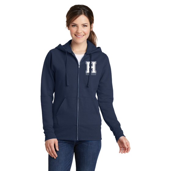Harvey School Women's Full Zip Sweatshirt