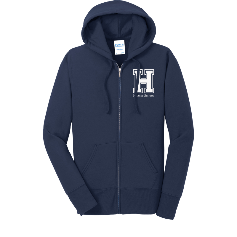 Harvey School Women's Full Zip Sweatshirt