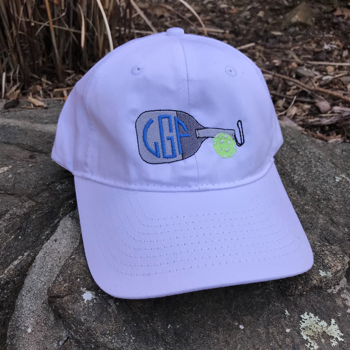 Monogrammed Pickleball Baseball Hat