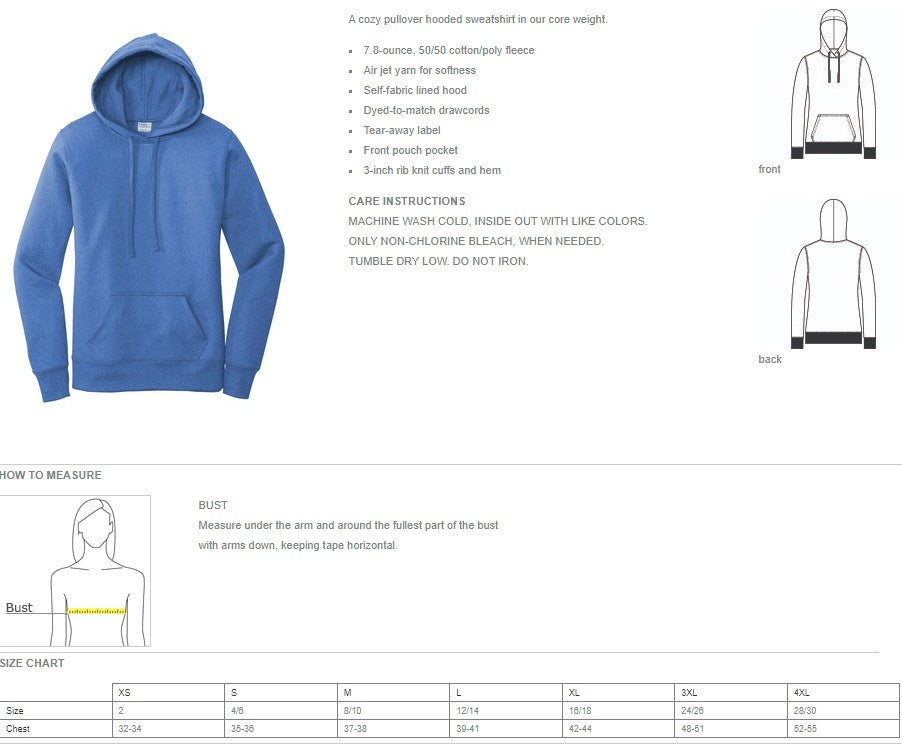 Harvey School Women's Fit Pullover Hoodie