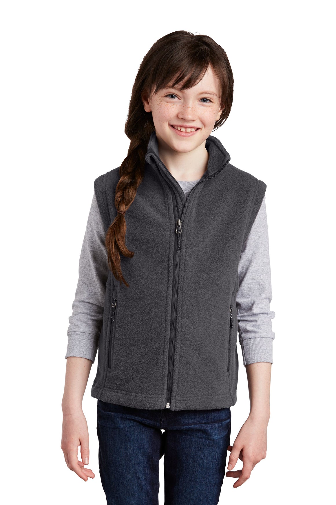 Harvey School Youth Lightweight Fleece Vest
